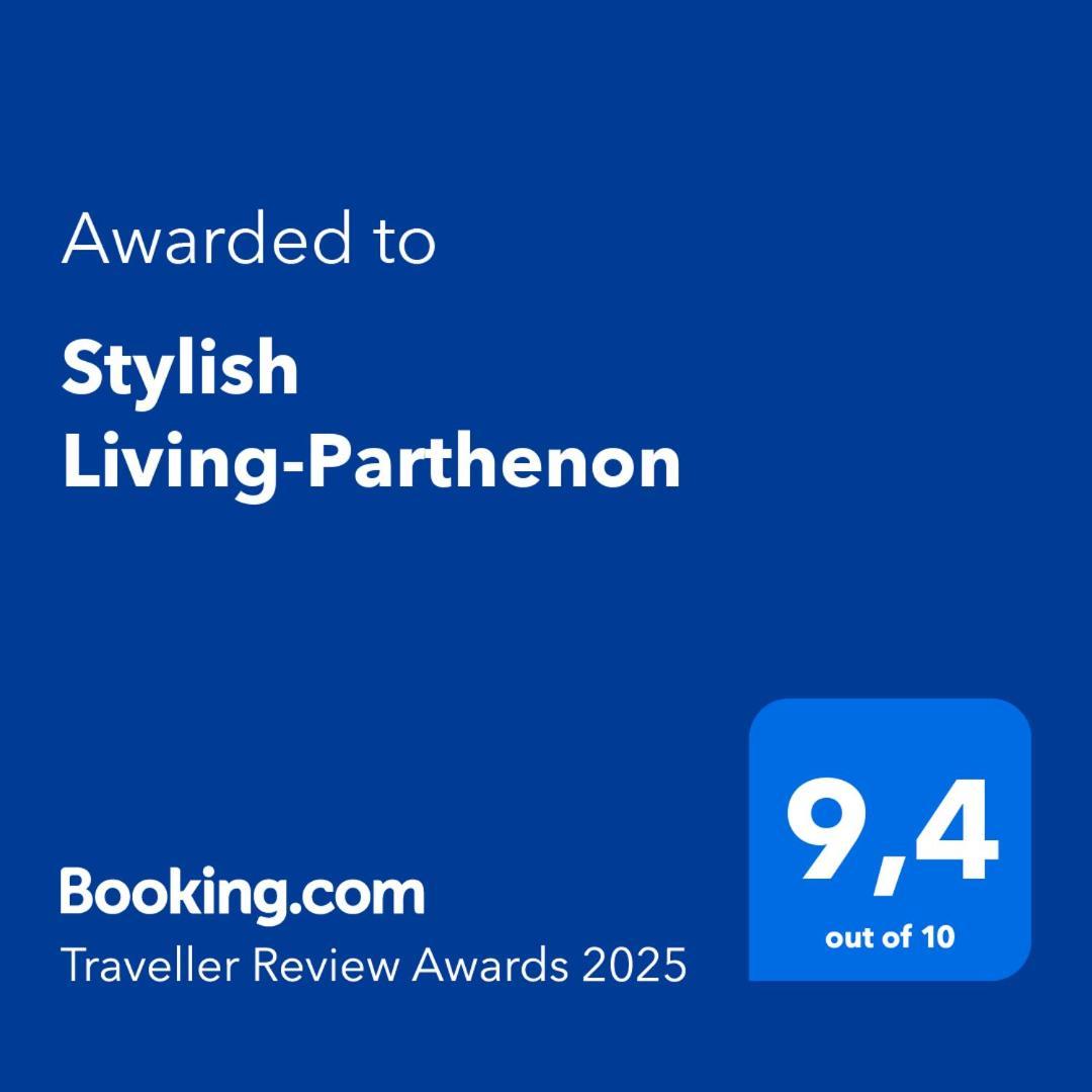 Appartamento Stylish Living-Parthenon Atene Esterno foto